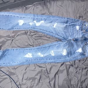 Aeropostale High Rise Curvy Jeggings